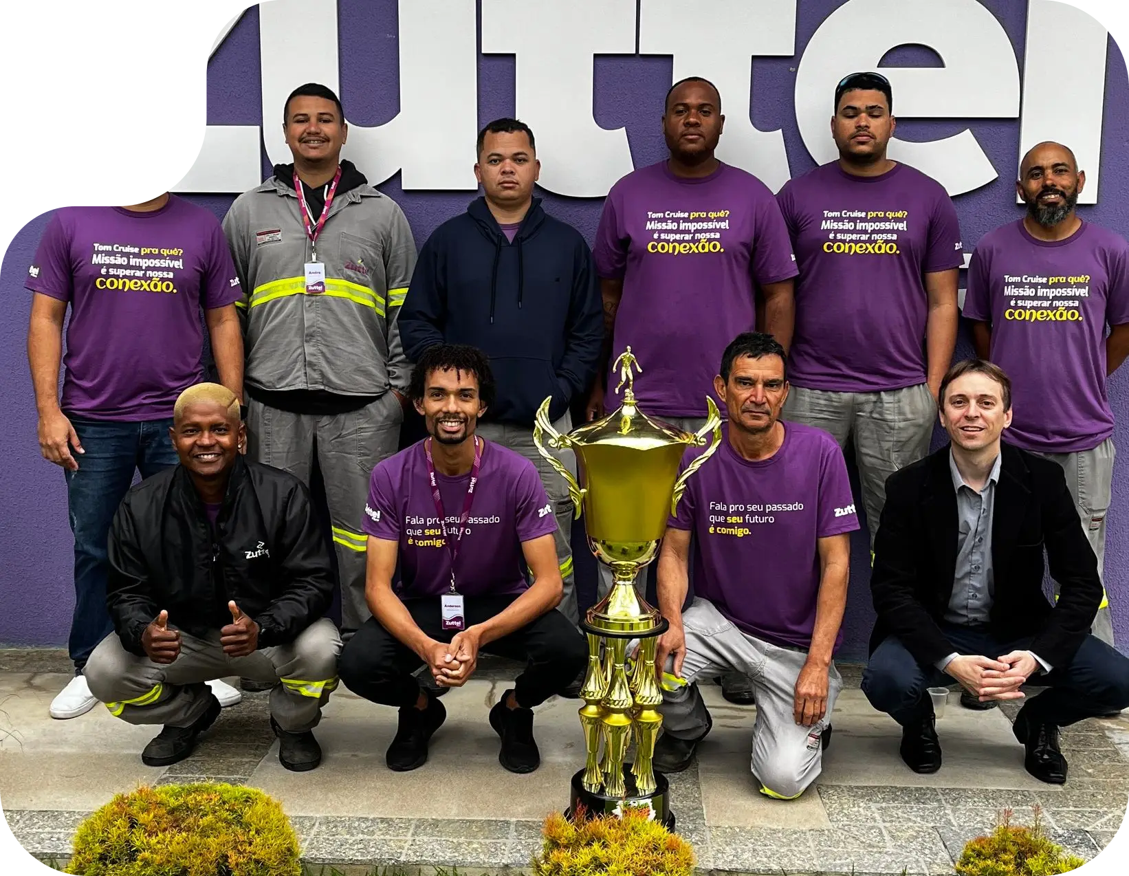 Time da Zuttel campeão da 1ª Copa Telecom